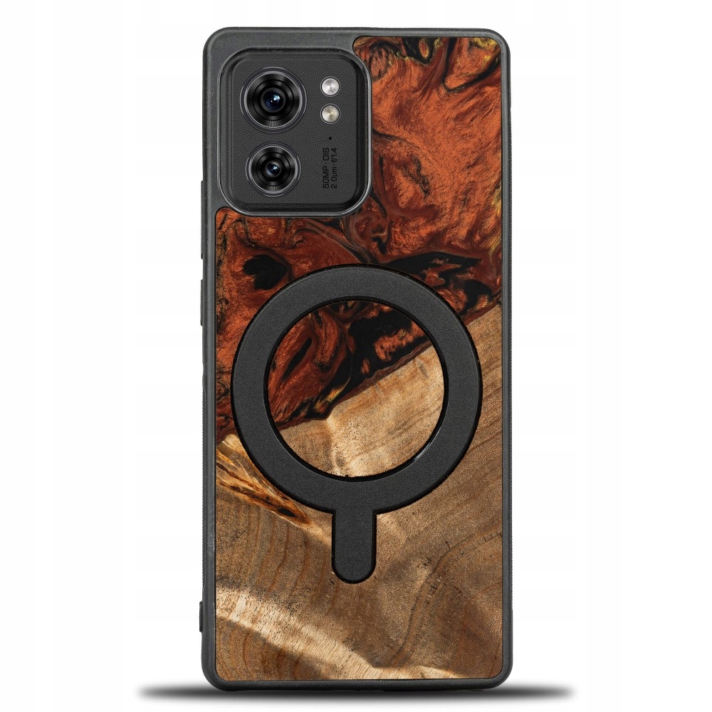 Pouzdro Bewood Unique pro Motorola Edge 40 4 Živly Oheň s MagSafe
