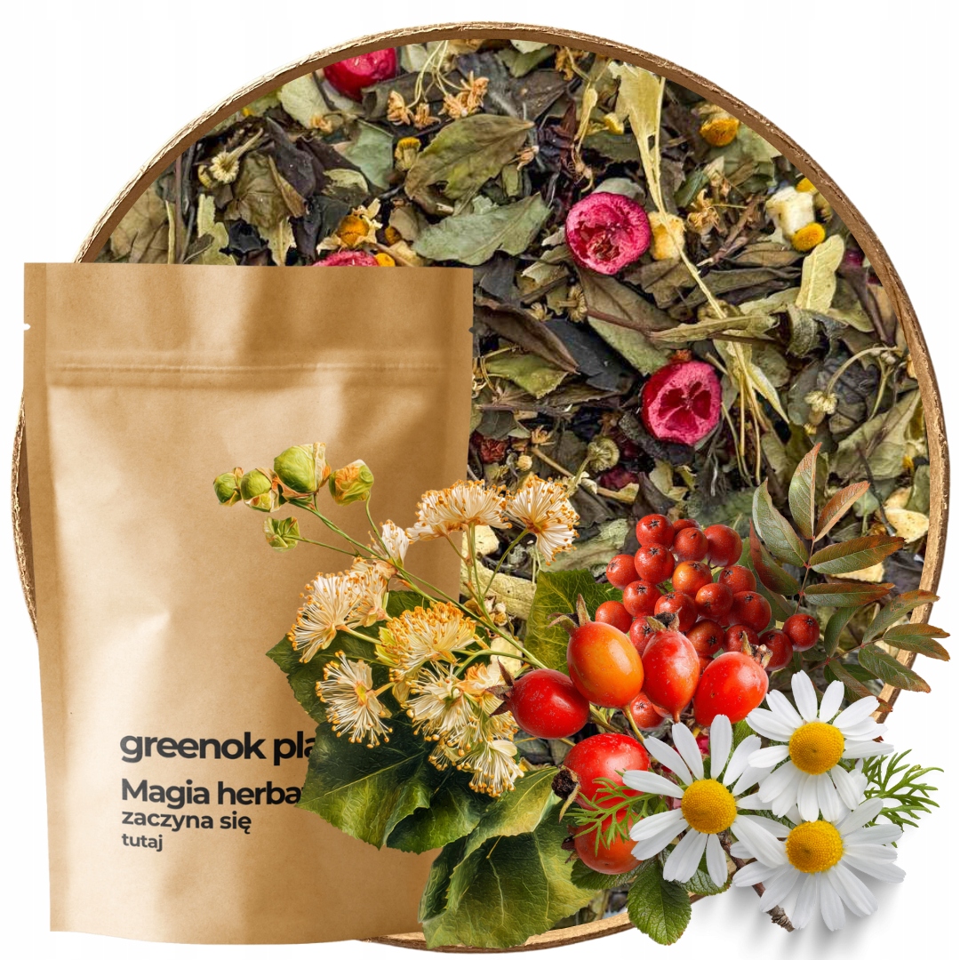 Levně Čaj Bílý Lesní Klid 500g Lipa Heřmánek Jeřabina Jablko Uklidnění