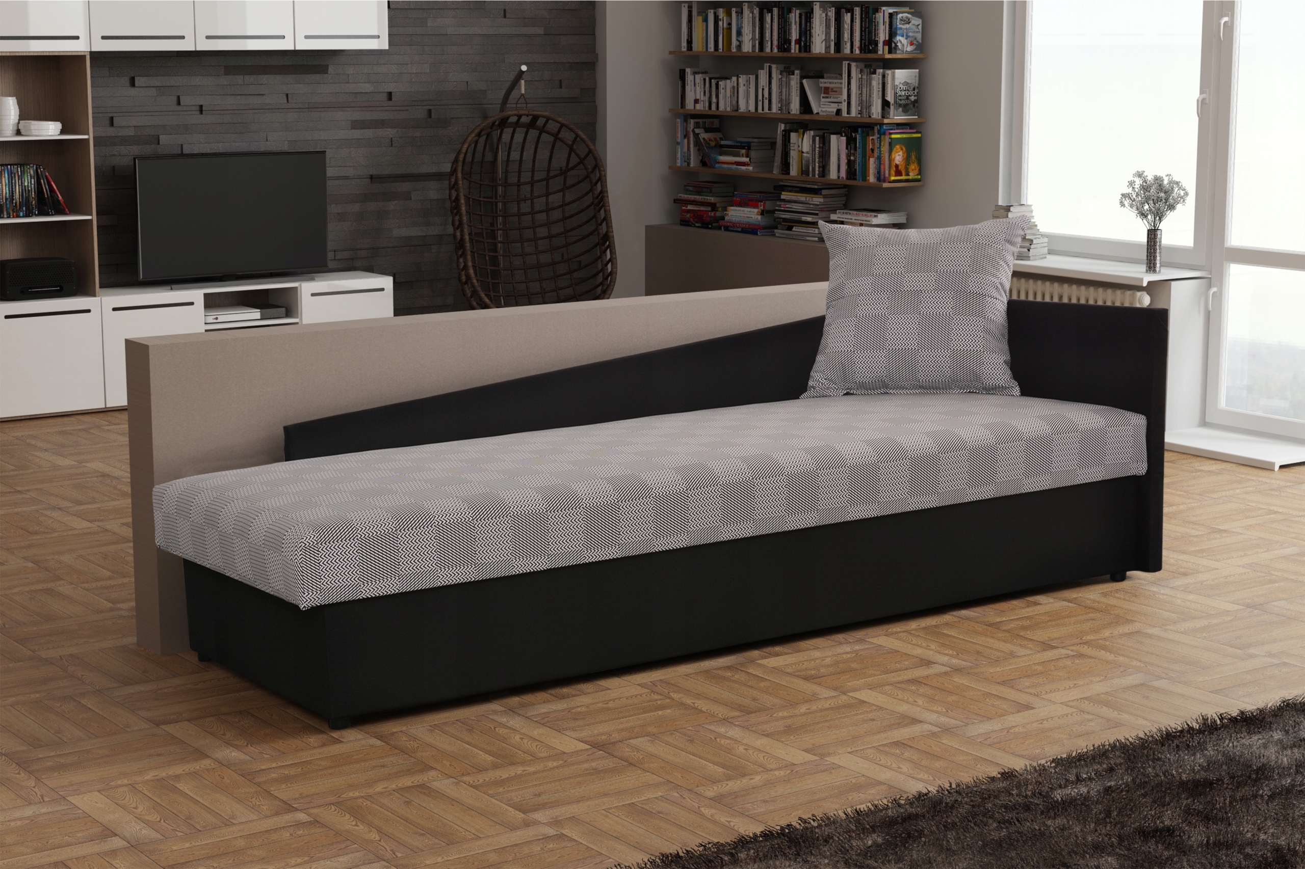 Jacek postel gaučová pohovka jednolůžková pohovka nábytek