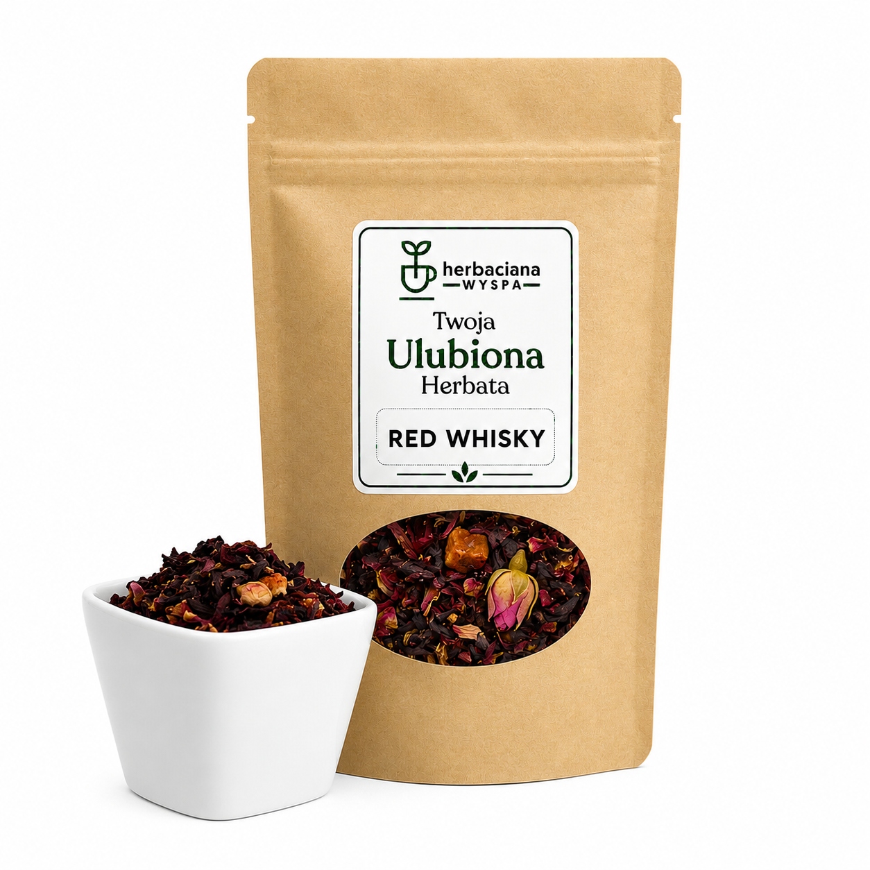 Red Whisky Čaj Premium Hibiskus Růže Jahoda listová 1 kg