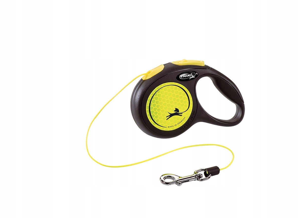 

Flexi New Neon smycz Xs 3m linka żółty