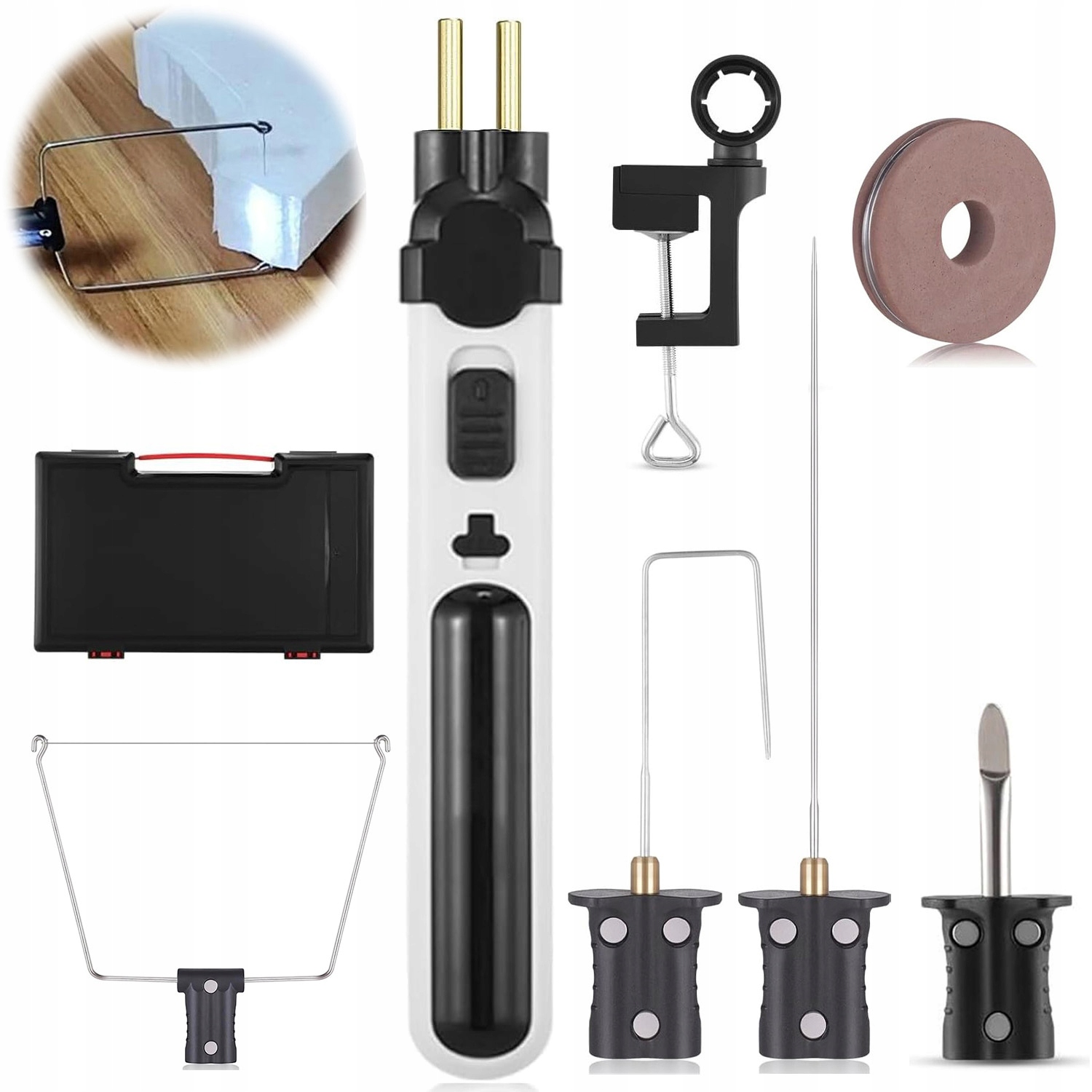 Bezdrátová Sada Nástrojů Pro Řezání Pěny Pro Houbičky Vaty, Praktická