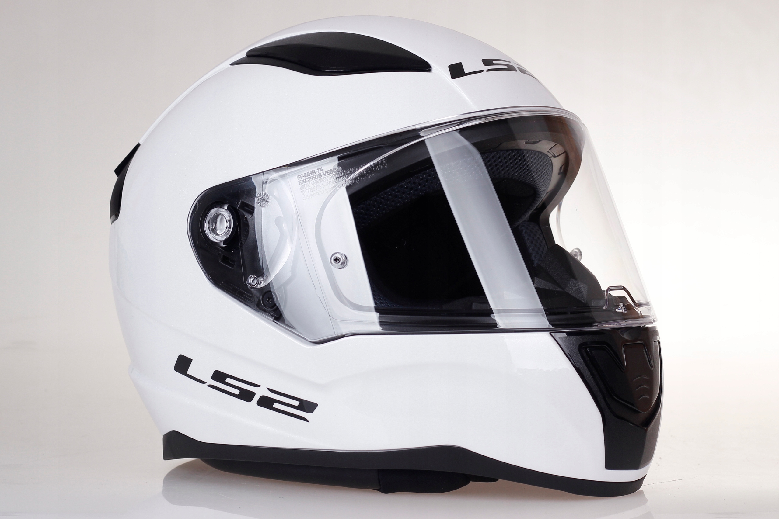 KASK MOTOCYKLOWY LS2 FF353 II RAPID BIAŁY ECE 22.06 SYSTEM PINLOCK Numer katalogowy producenta FF353 RAPID II