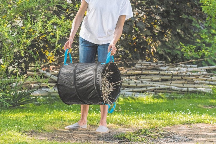 CELLFAST KOSZ OGRODOWY UNIWERSALNY NA LIŚCIE TRAWĘ 56L Typ torba na liście