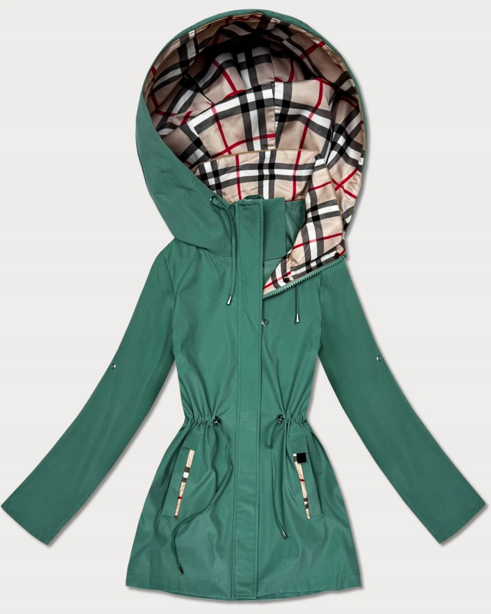 Bunda S Podšívkou KK60411 Zelená XL (42)