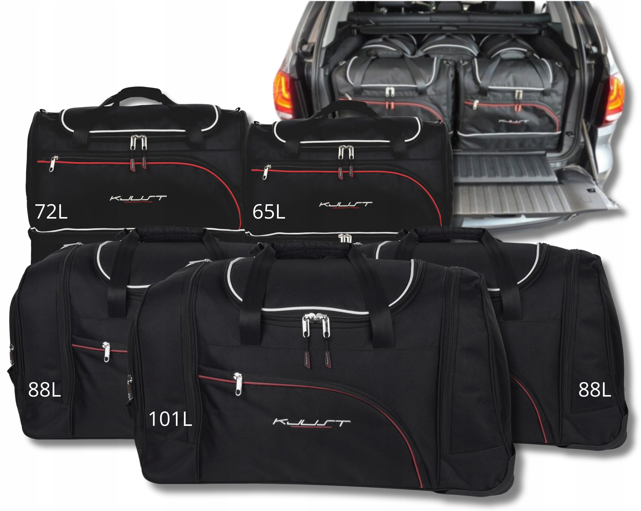 Cestovná Taška Do Kufra Bmw X5 2013-2018 5 ks