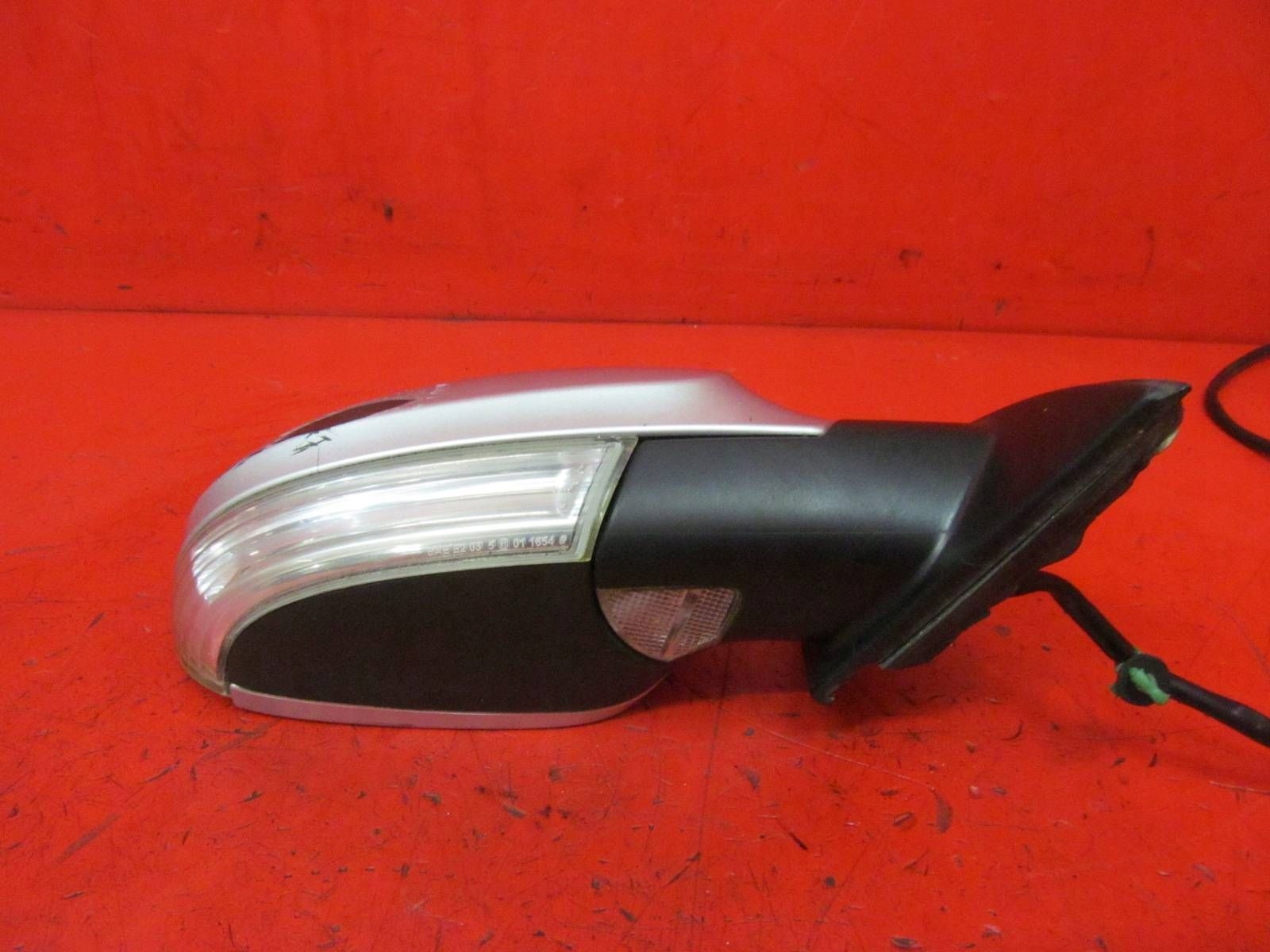 VW PASSAT B6 3C mirror electrics right 9 PIN silver LA7W EUROPA