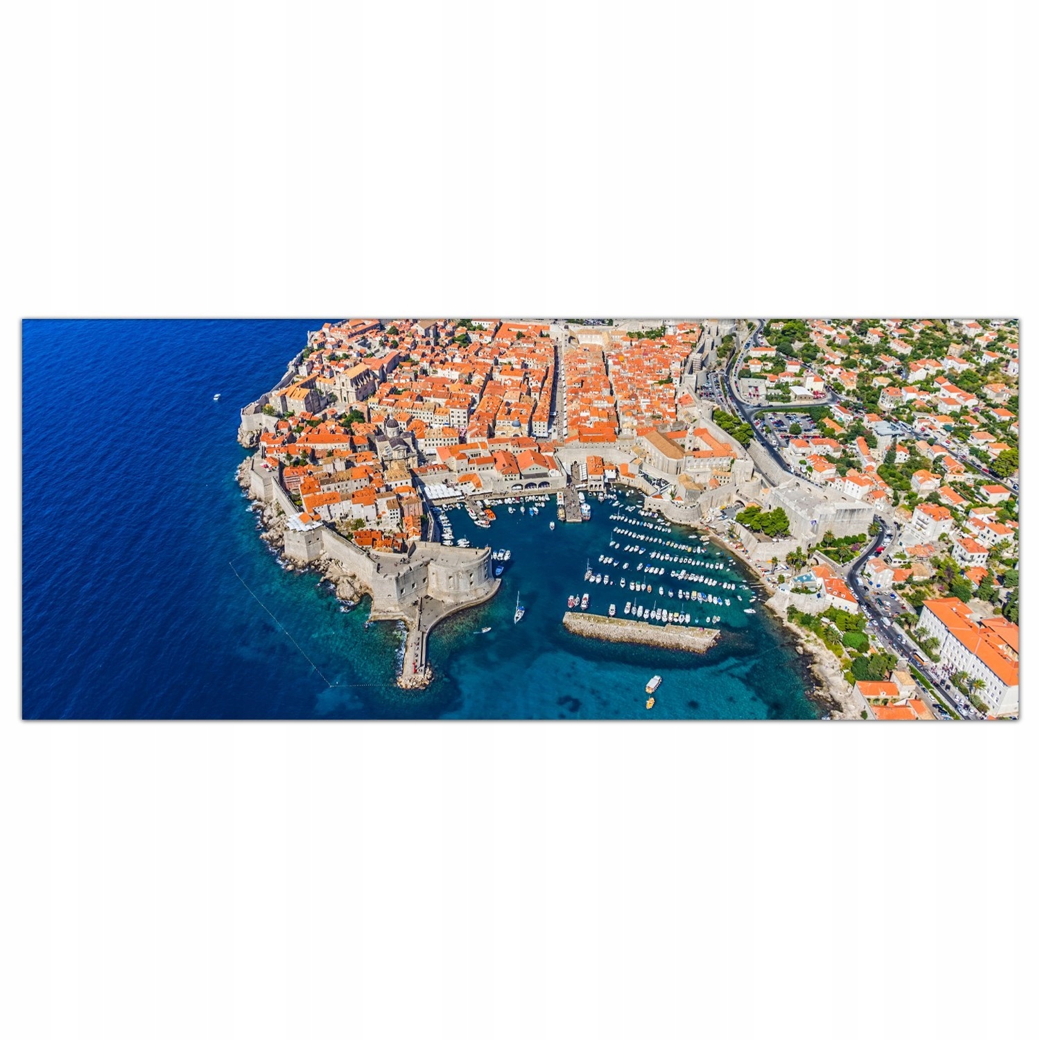 Dubrovník Město 125x50 Laminovaný kuchyňský panel