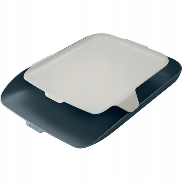 Półka na dokumenty z organizerem szara LEITZ Cosy