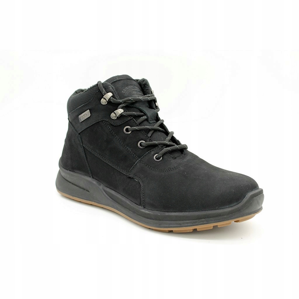 Pánská Kožená Obuv Zateplená American Club Cy 70/22 Vel. 41