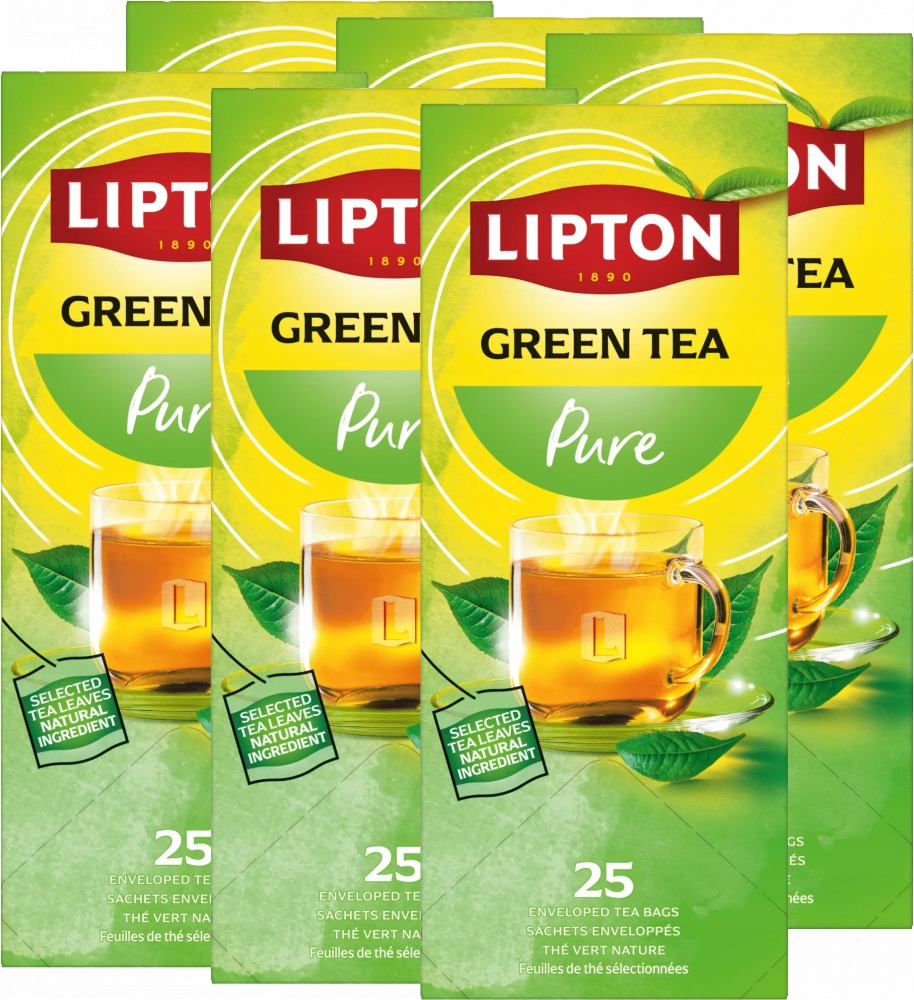 Herbata Lipton Green Tea Classic 6x25szt 1.3g