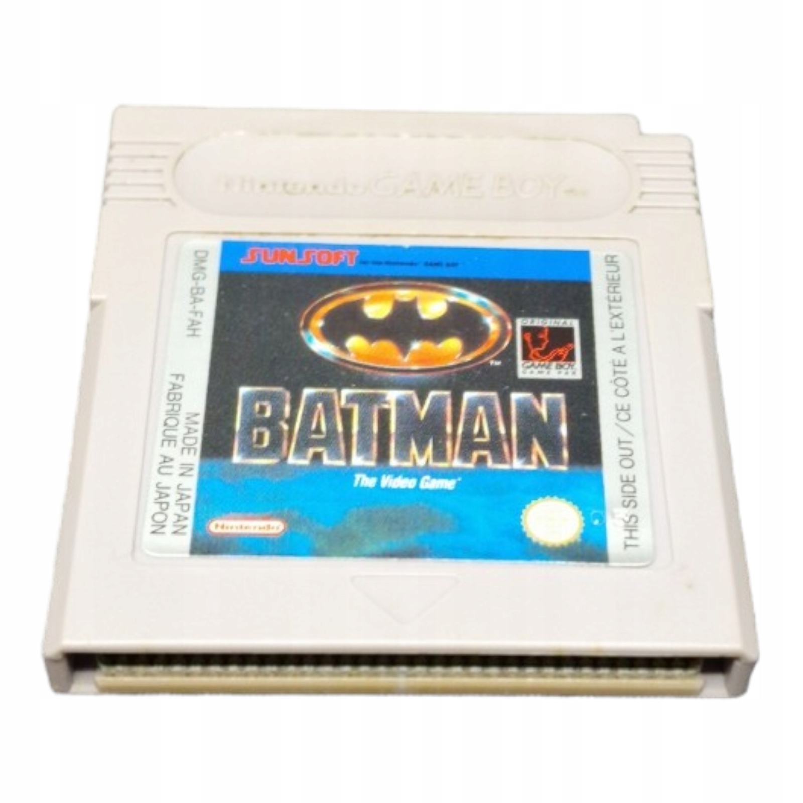 Gra Batman Video Game Nintendo Game Boy Classic