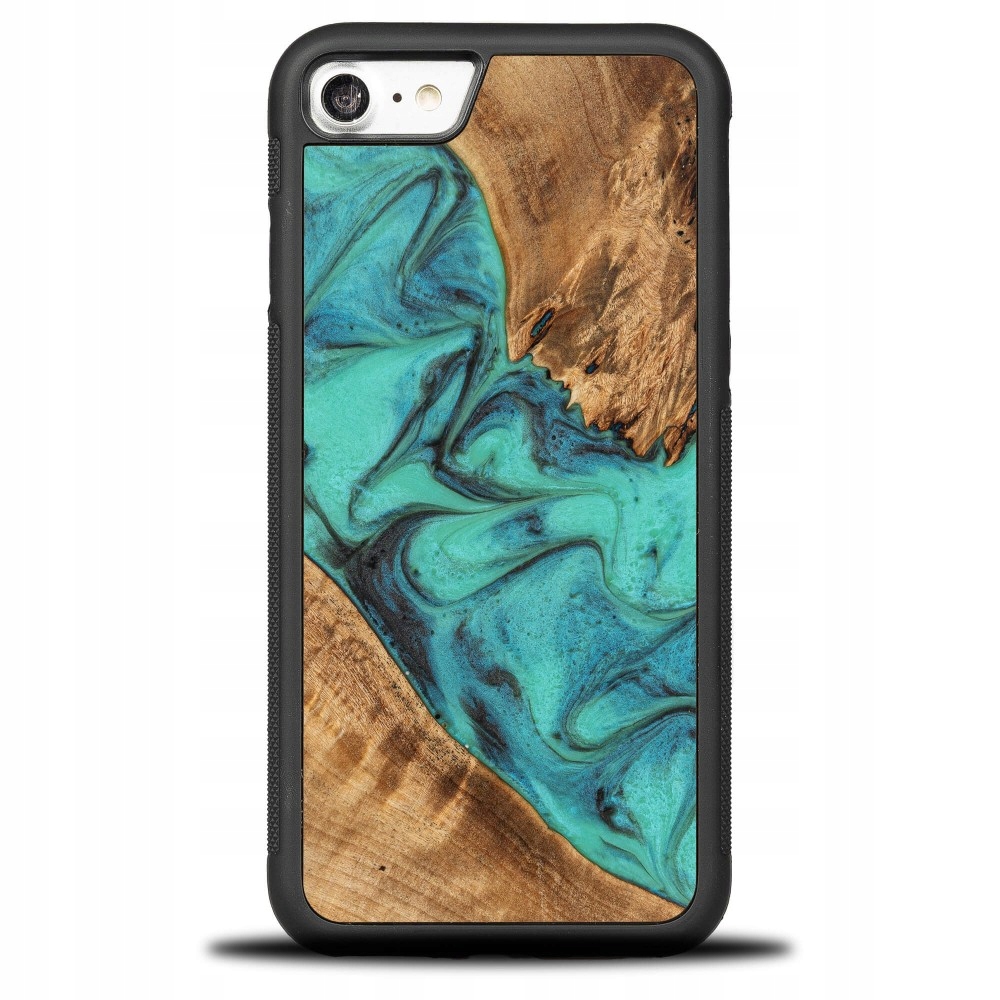 Etui Bewood Unique do iPhone 7/8 Se 2020 2022 Turquoise