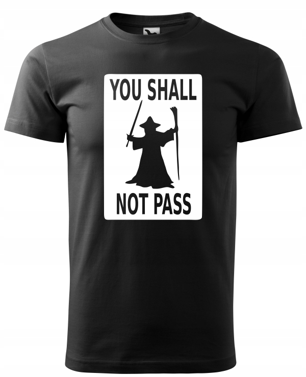 

Koszulka Lotr Gandalf You Shall Not Pass S XXL
