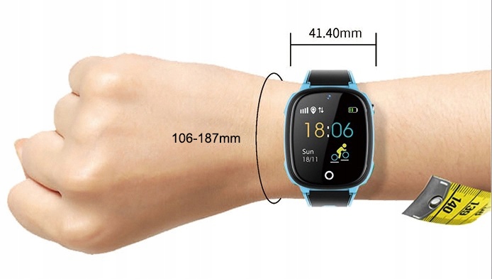 SMARTWATCH ZEGAREK DZIECI SIM LOKALIZATOR GPS LBS Komunikacja LTE