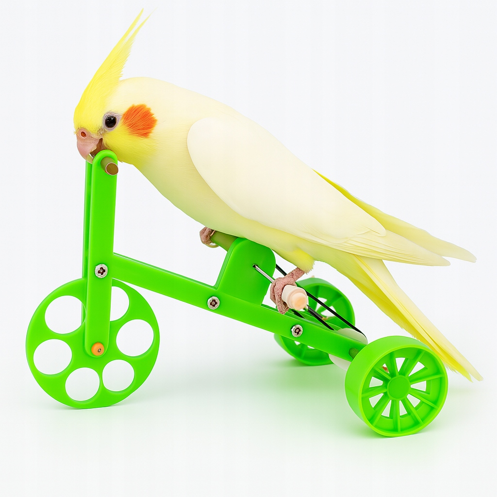 Interaktivní hračka – Kolo pro papoušky Parrot Planet