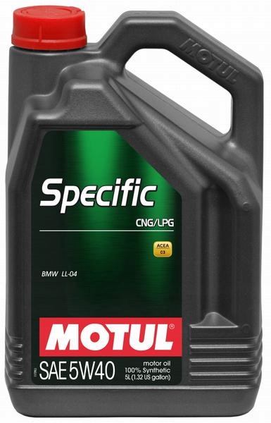 

Motul Specific Cng/lpg 5W40 C3 Api Sm/cf 5L