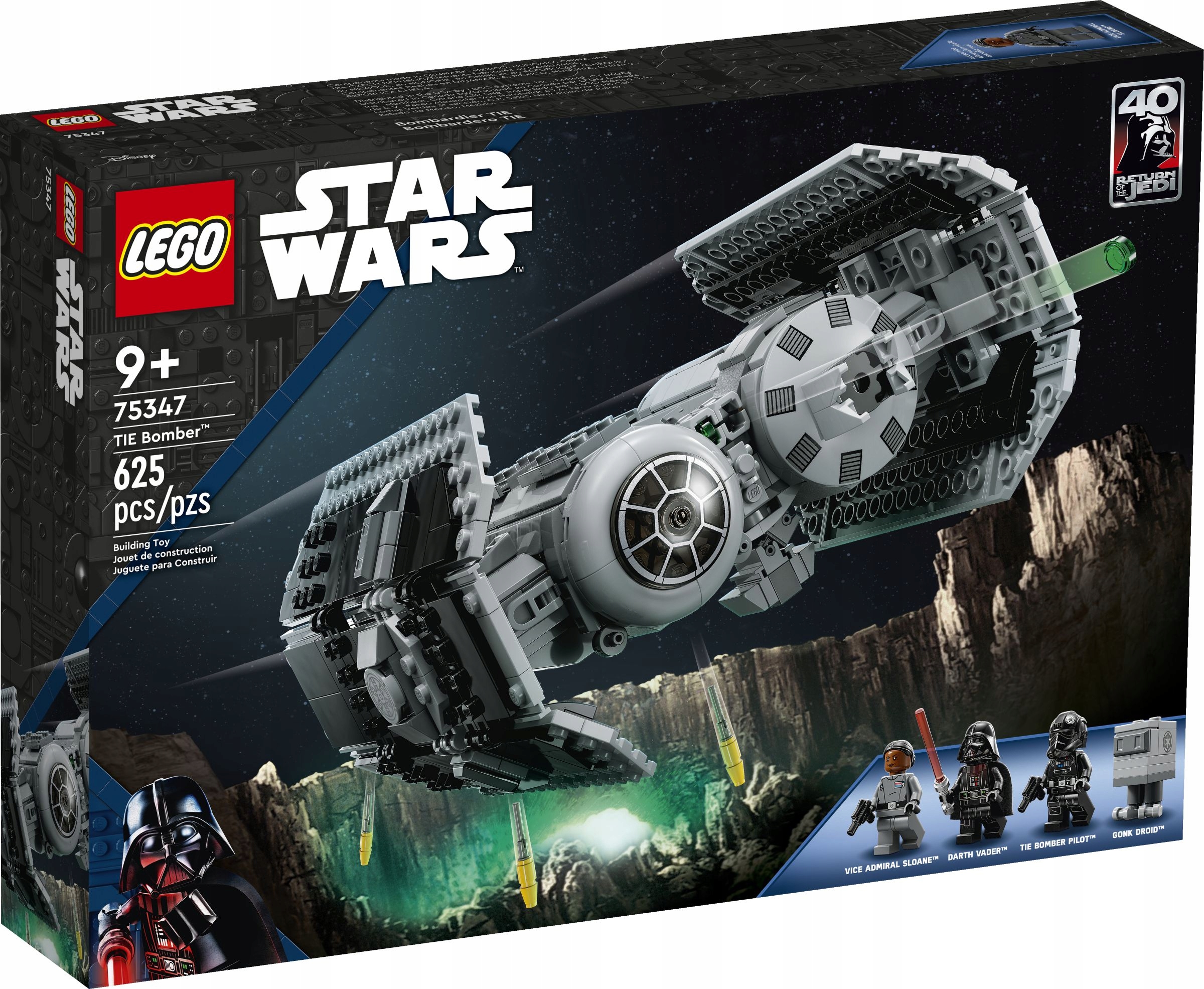 

Lego Star Wars 75347 Bombowiec Tie Bomber