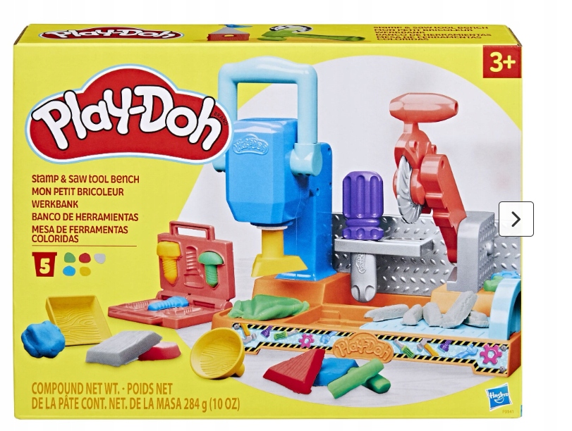 Play-doh Ciastolina Zestaw Kolorowy Warsztat F91415L0 3+ Oryginał