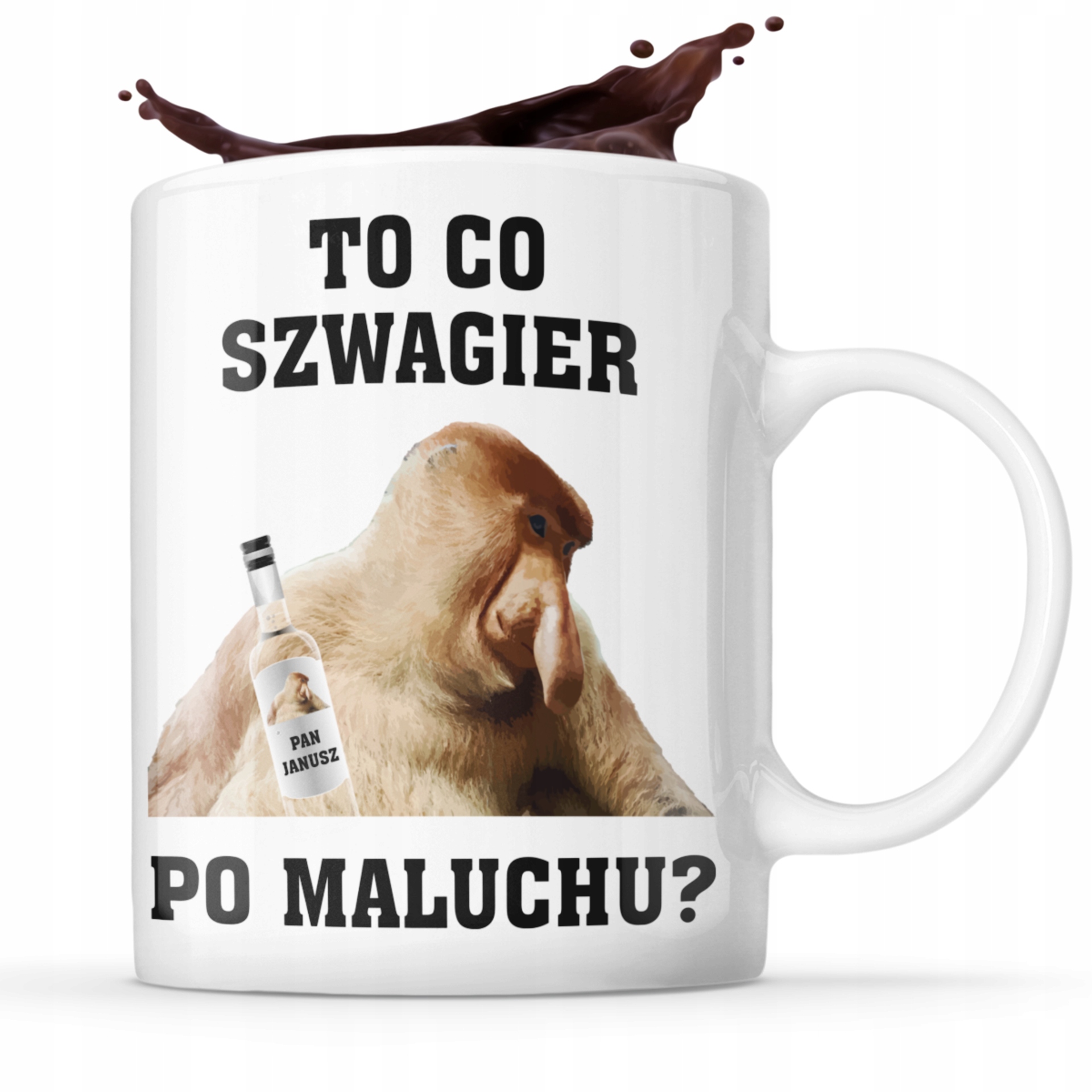 

Dla Szwagra Nosacz Śmieszny Kubek