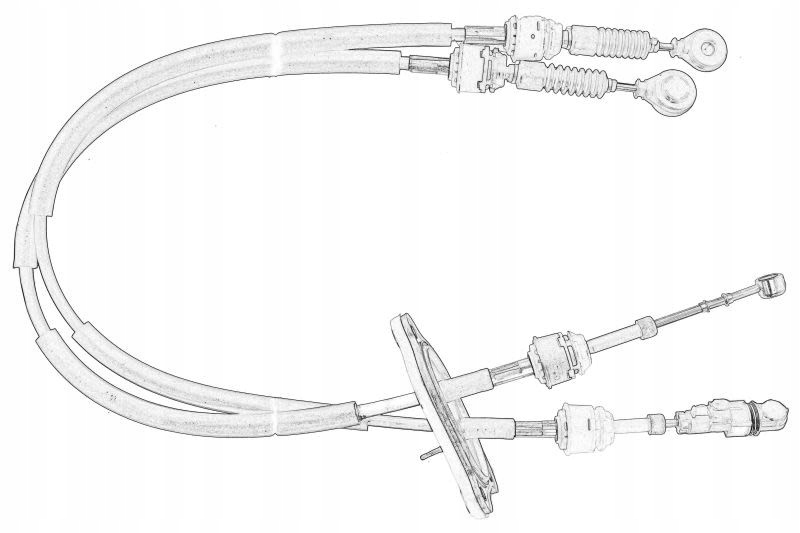 Linka/Cięgno zmiany biegów FIAT 46348466 Producent części Fiat OE