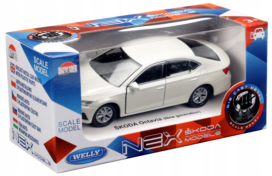 WELLY METALOWE AUTO SKODA OCTAVIA NEW GENERATION Kod producenta 000004151