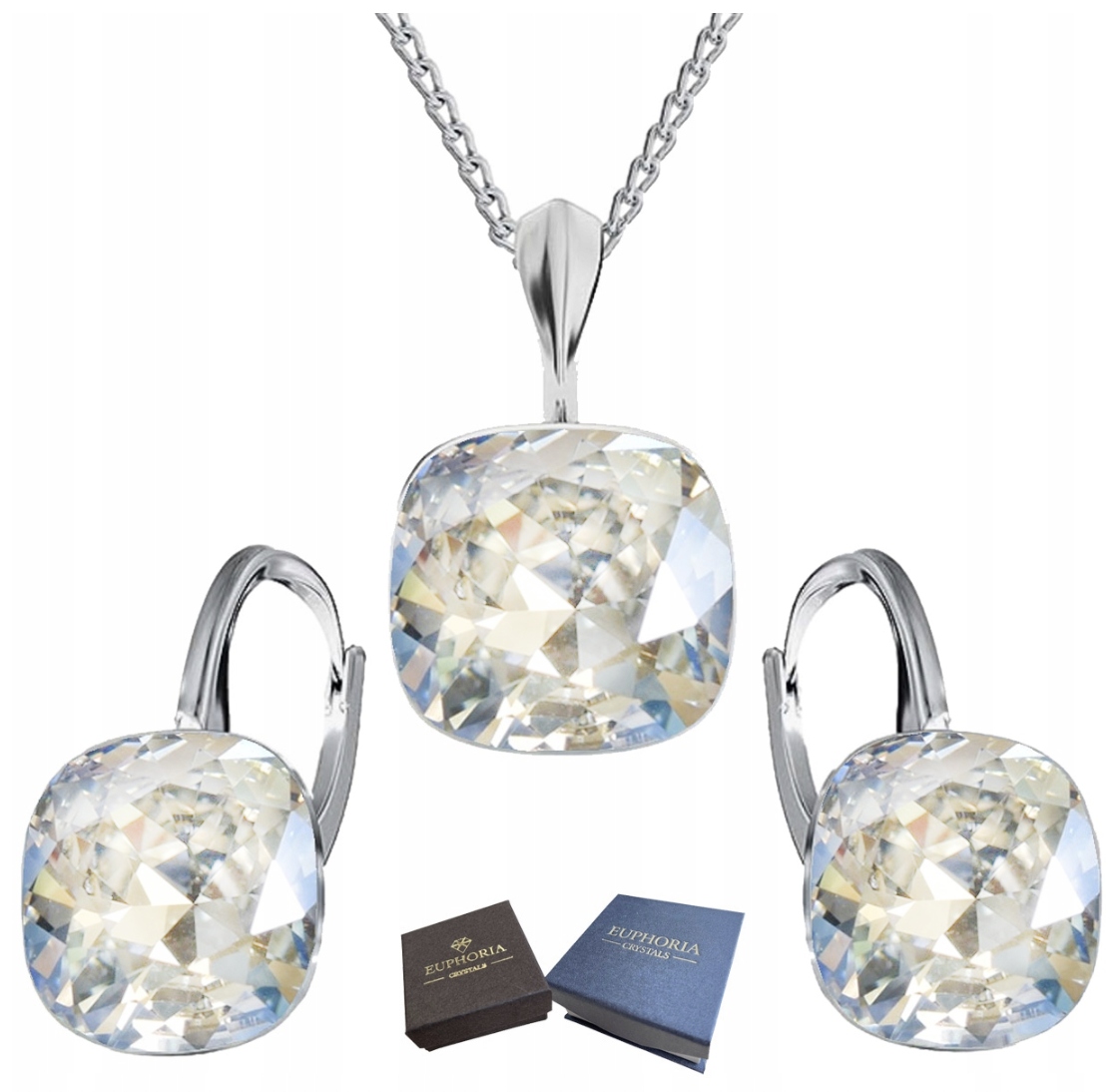 Sada Náušnice Přívěsek Dárek , stříbrné šperky pro manželku