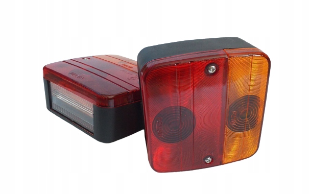 Zestaw lampy tylne oświetlenie przyczep +5m Numer katalogowy części L1070-C