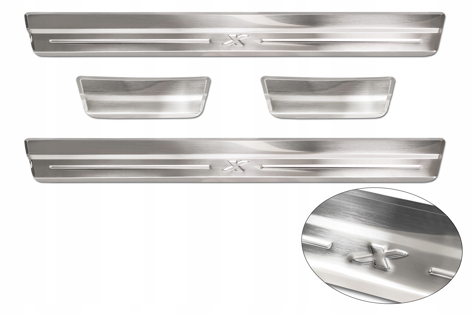 TOYOTA Aygo x накладки на пороги