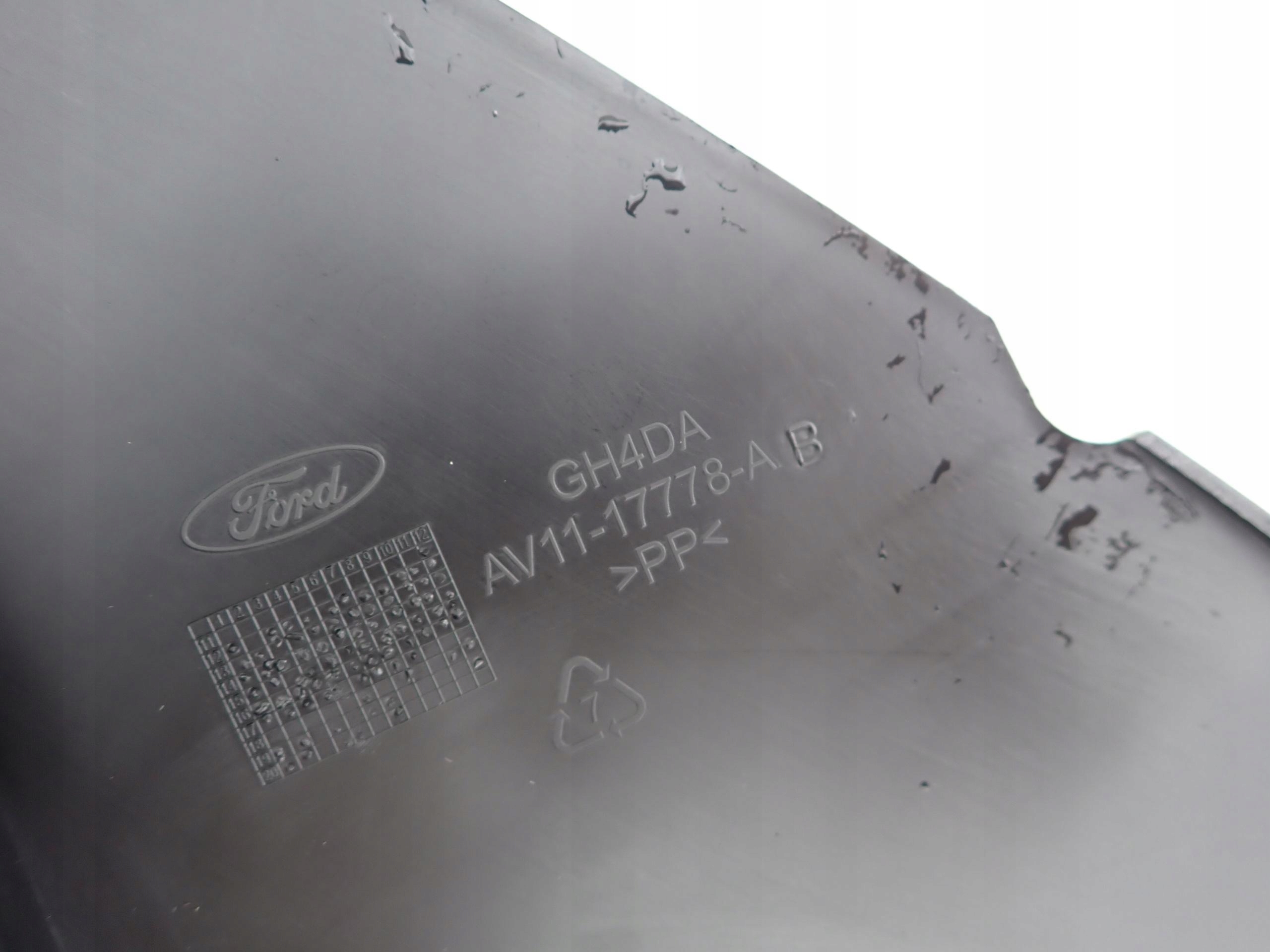 FORD B-MAX 12-17 spoiler HOKEJ moulding front