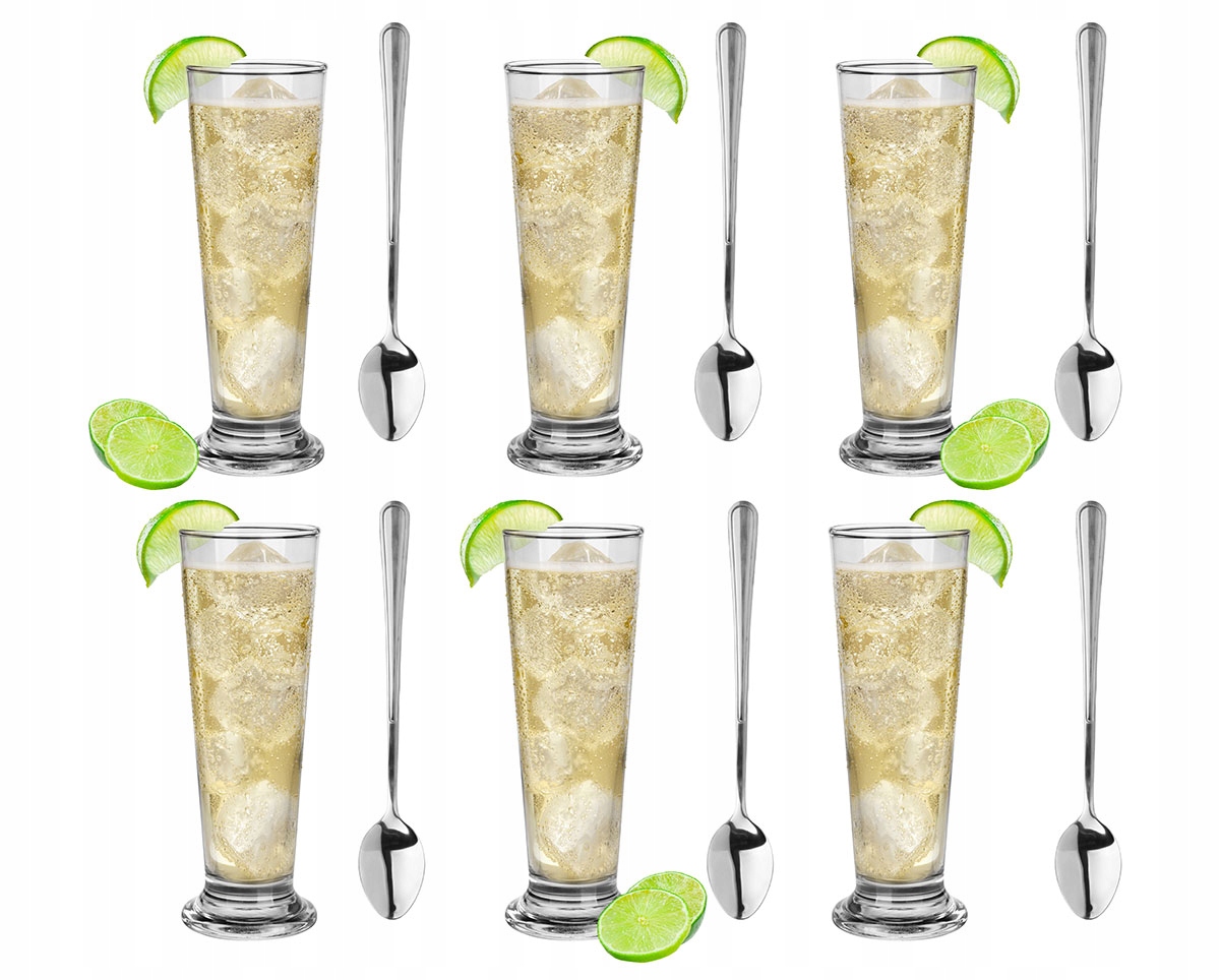 

Zestaw 6 szt Ice Tea łyżeczki długie