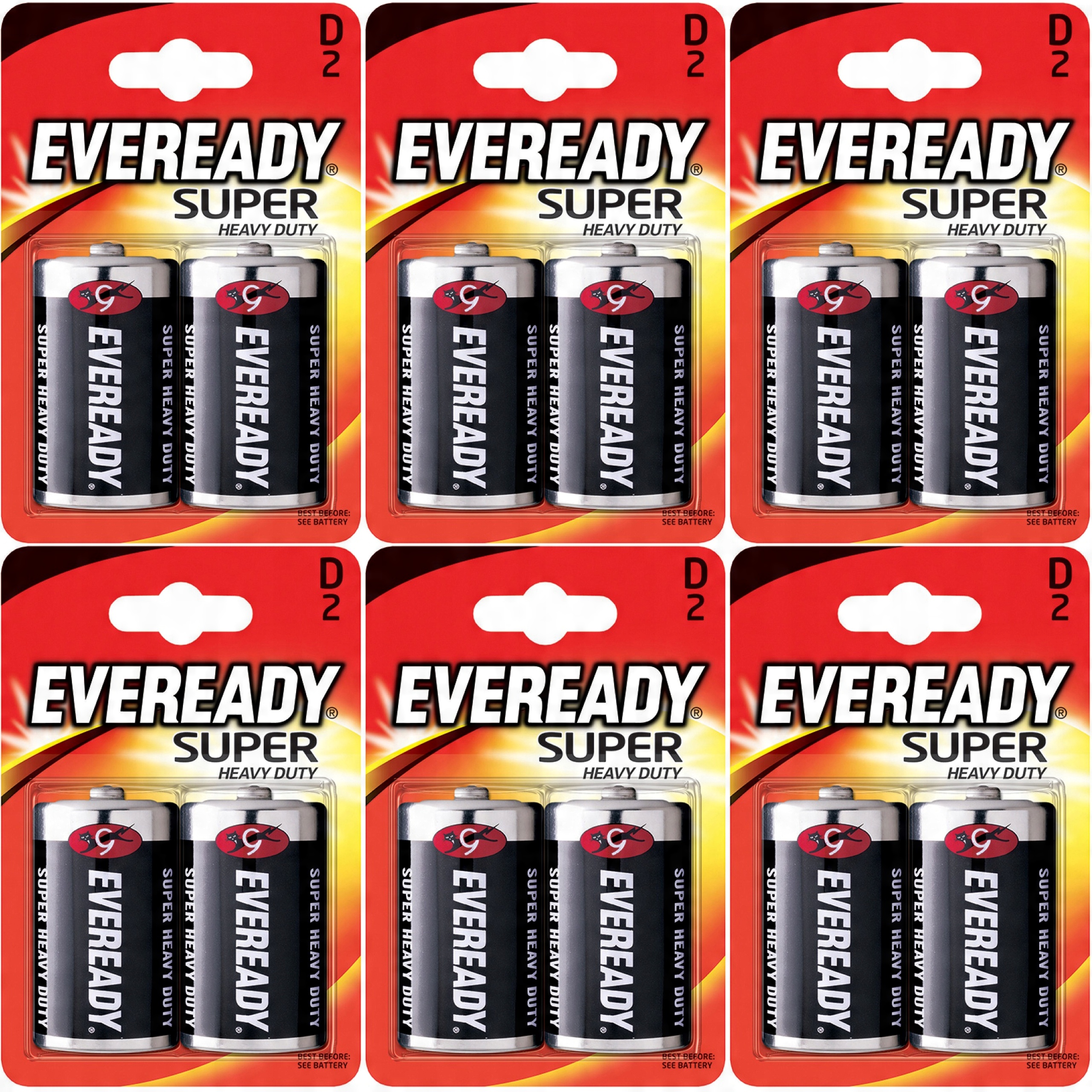 

12x Bateria Energizer Eveready LR20