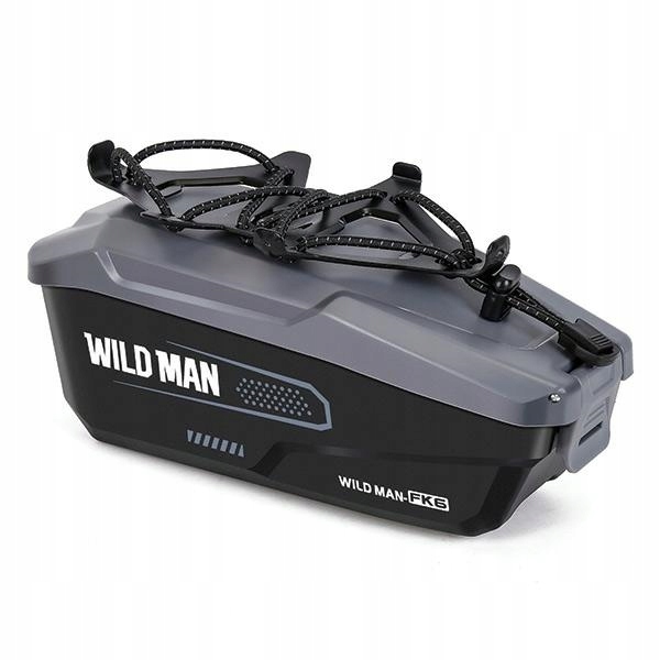 Etui Wild Man FK6 wodoodporne szare do telefonu na rower