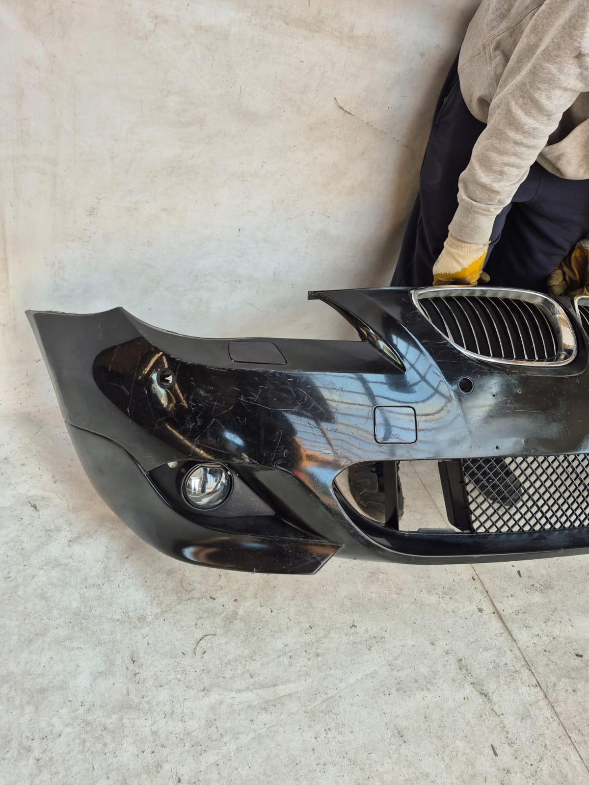 BMW 5 E60 E61 m-packet 03- bumper front front SPR PDC 7896582