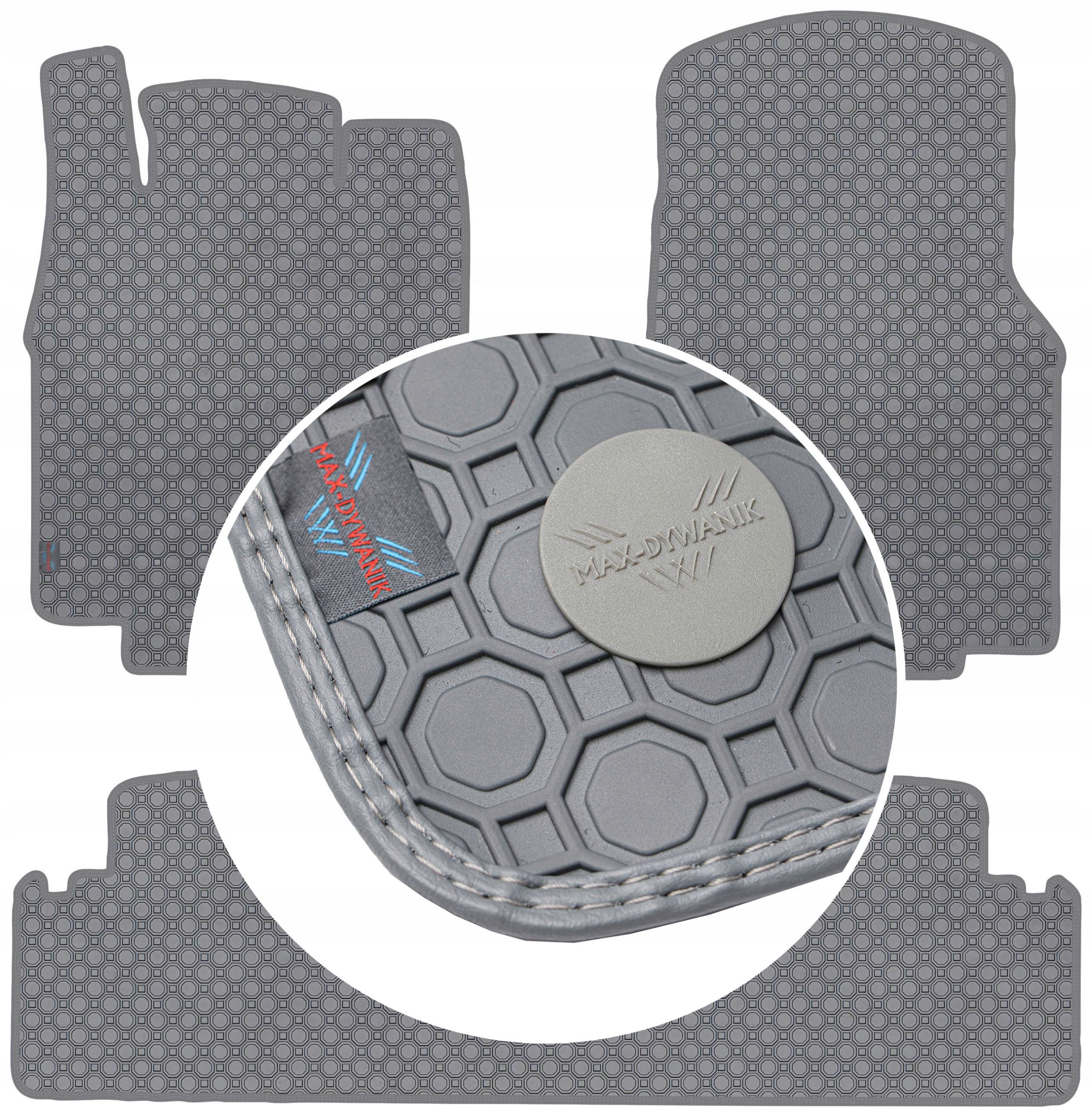 A-Klasa W168 Short 1997-2004 Koberce Popielate