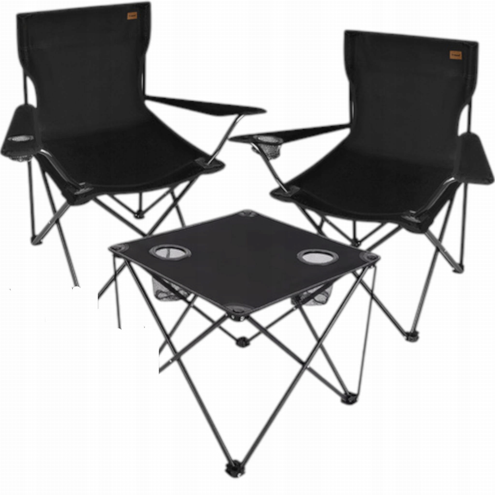 Turistický skládací set Stolek 2 Křesla