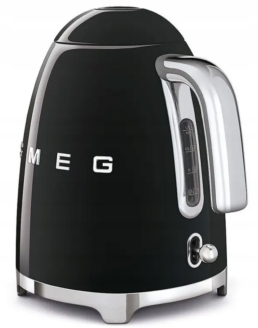 Чайник Smeg KLF03BLEU 2400 Вт чорний 1.7л Домінуючий колір чорний