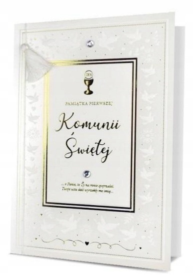 Karnet. Pamiątka Pierwszej Komunii Świętej