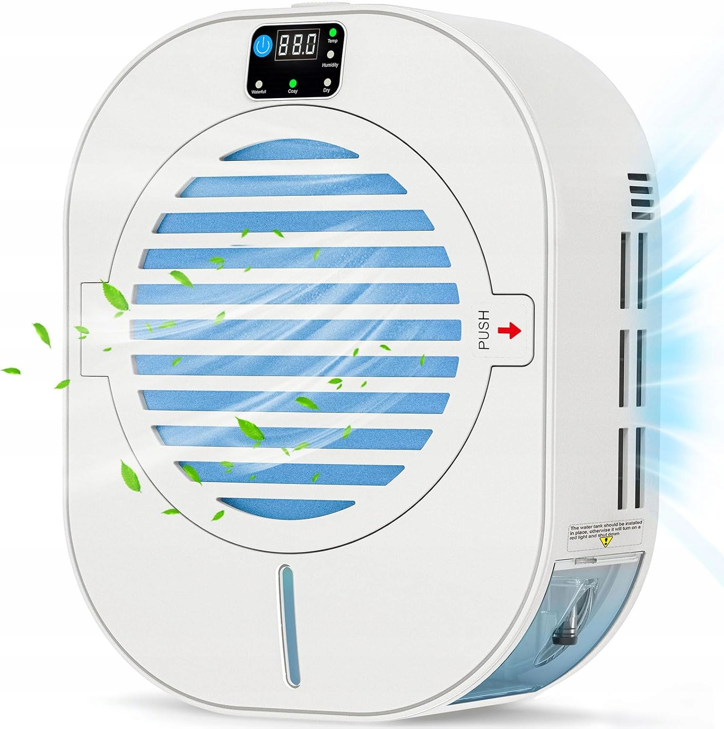 Odvlhčovač vzduchu Niuxx W-018 LCD 800 ml/24 h Odvodnění Koupelna