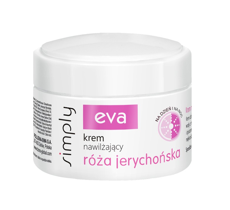 

Eva Simply Krem Nawilżający Z Różą Jerychońską
