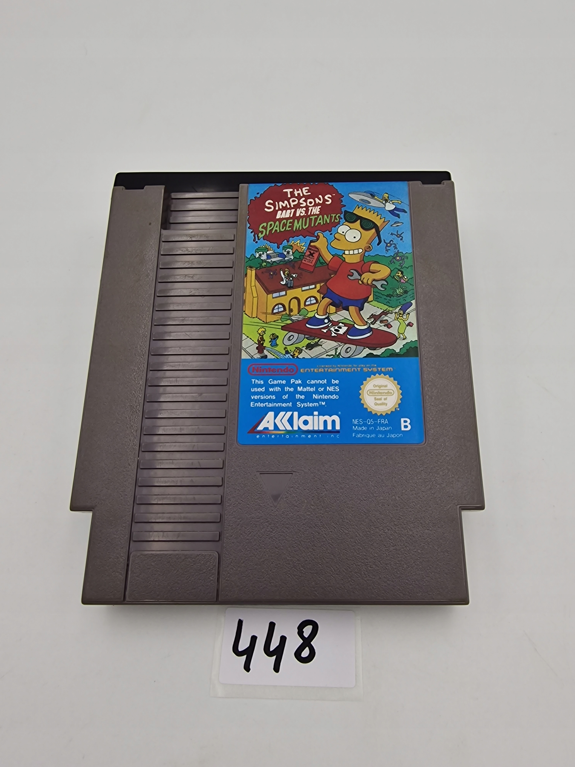 NINTENDO NES THE SIMPSONS BART VS THE SPACE MUTANT Tematyka gry akcji