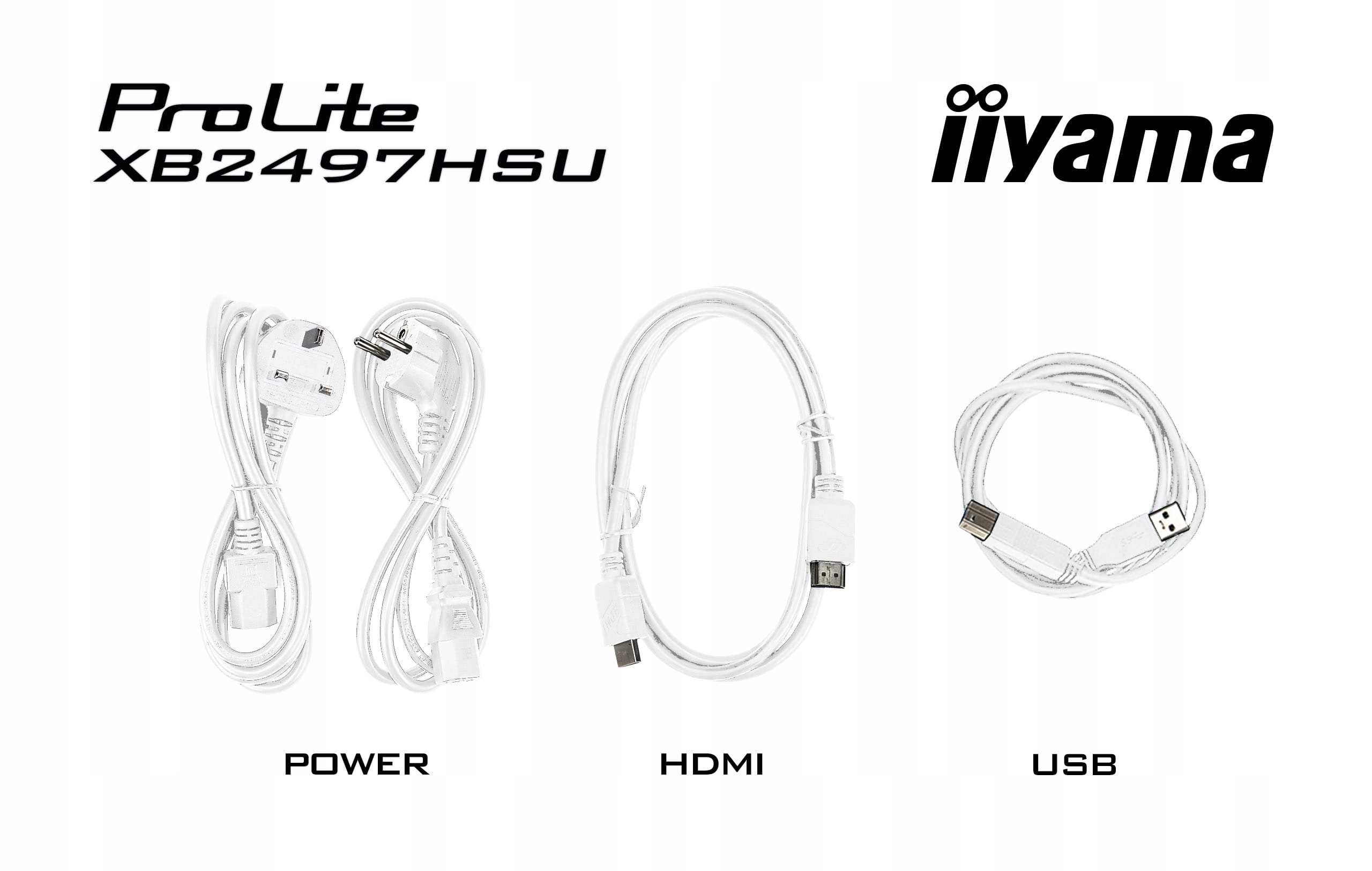 iiyama ProLite/ XB2497HSU-W1/ 23, 8"/ Ips/ Fhd/ 120Hz/ 4ms/ Biela/ 5R…