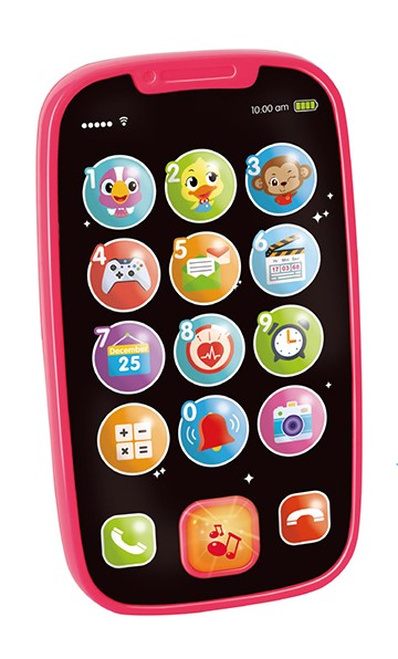 ZABAWKA TELEFON DLA DZIECI RÓŻOWY INTERAKTYWNY Kod producenta EBZ3127