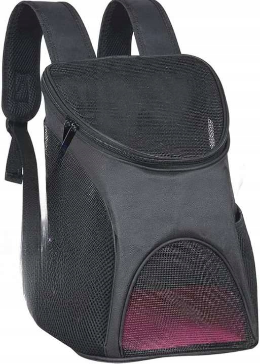 Levně Batoh pro psa kočky Ce 28 cm x 23 cm x 35 cm černý