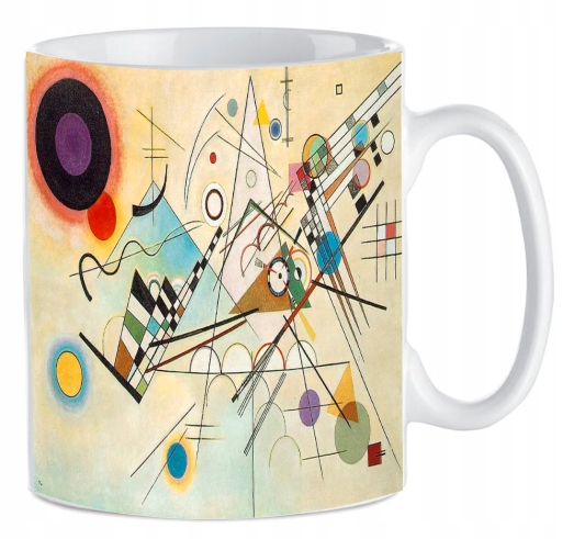 

Kubek znane obrazy Kompozycja Wassily Kandinsky