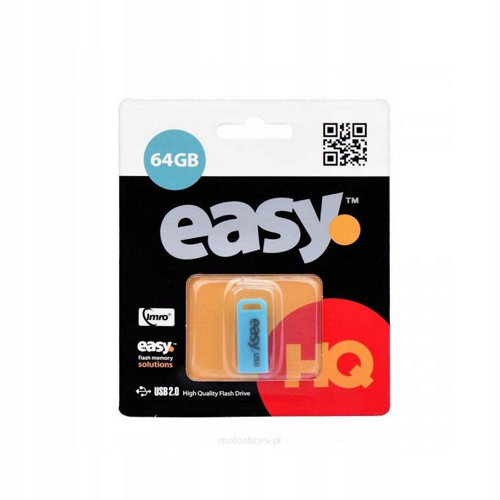 Imro Pendrive 64GB Usb 2.0 Easy Kék Minőség