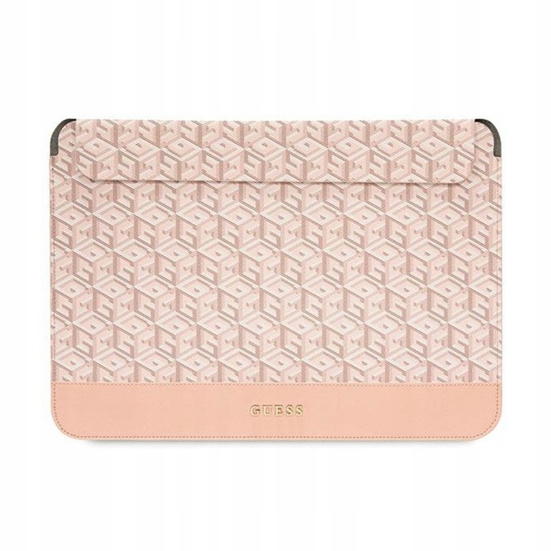 Guess Computer Sleeve – Pouzdro na notebook 14" (růžové)