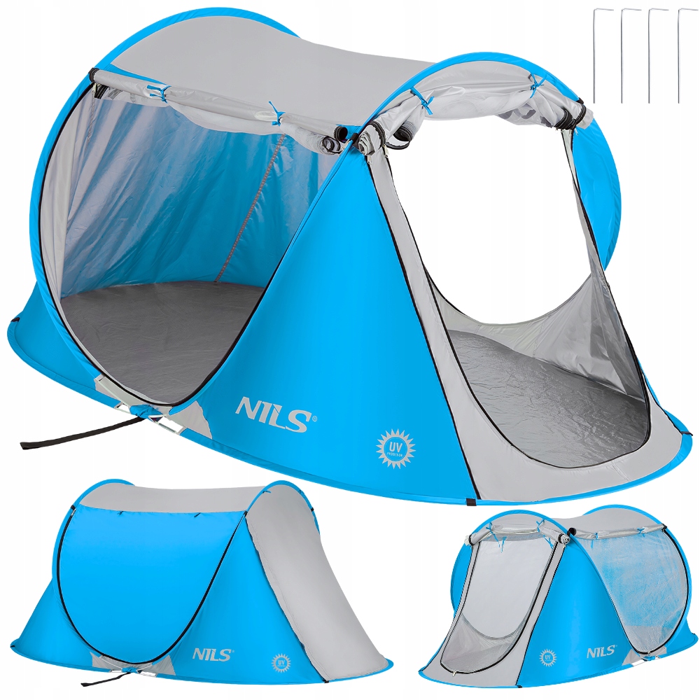 Nils Stan na pláž do zahrady Voděodolný Samorozkládací Uv filtr