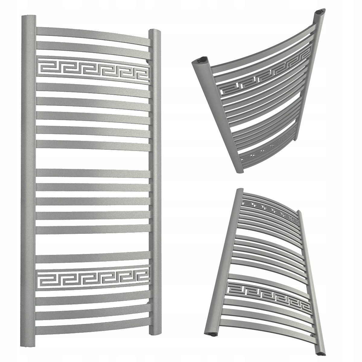 Koupelnový Radiátor Greek 1350/570 Stříbrný