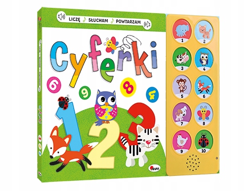 CYFERKI LICZĘ SŁUCHAM POWTARZAM ISBN 9788381812535
